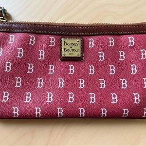 Dooney and Bourke Boston Red Sox Wristlet